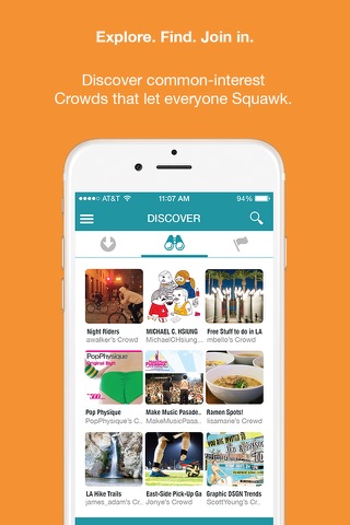 Squawkin Crowd Messenger screenshot 3