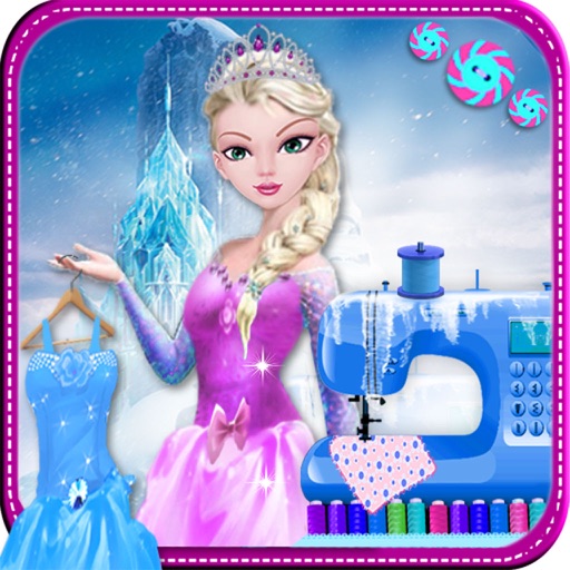 Ice Princess Fashion Design Tailor Dressup Boutique