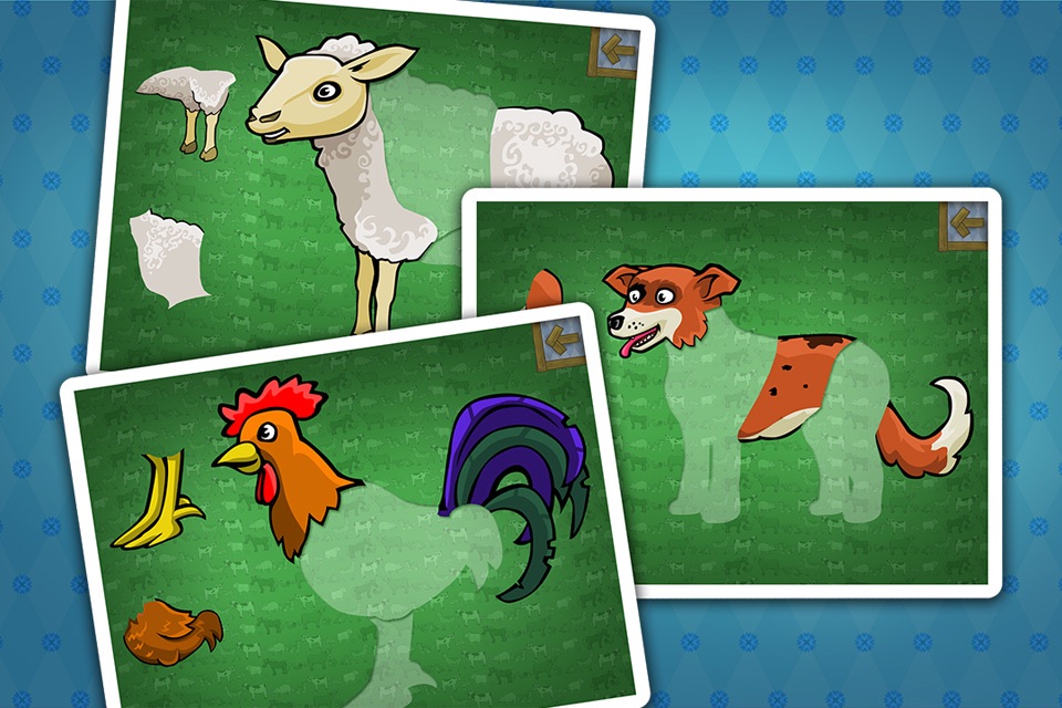 Puzzles for toddlers with farm animals and their sounds screenshot 3