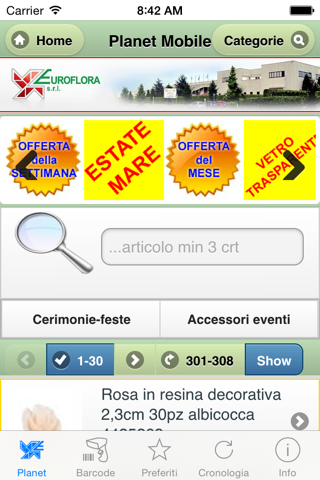 Euroflora - PlanetMobile screenshot 2