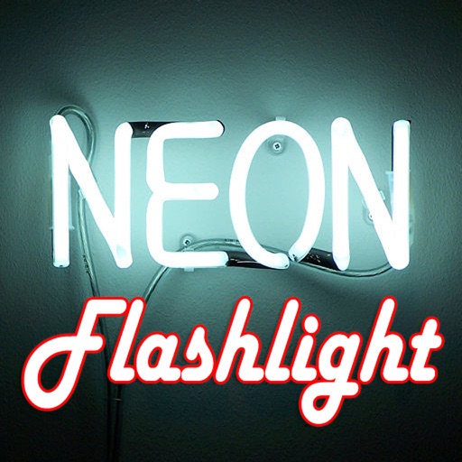 Neon Flashlight FREE iOS App