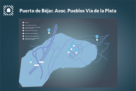 Puerto de Béjar. Pueblos de la Vía de la Plata screenshot 2
