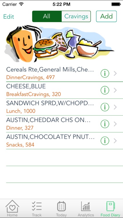 Sodium Cravings – Control blood pressure with Sodium Tracker that manages salt food craving and enables healthy food choices screenshot-4
