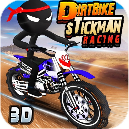 Dirt Bike Stick Man Racing iOS App