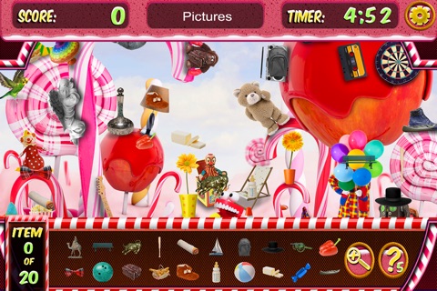 Hidden Objects: World of Candy screenshot 2