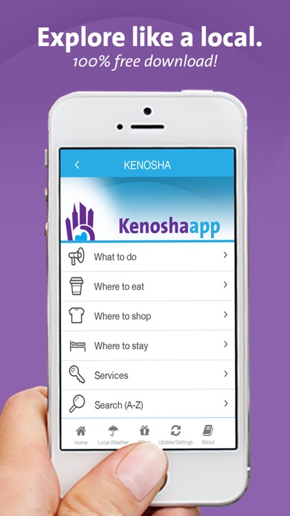 Kenosha App - Wisconsin - Local Business & Travel Guide