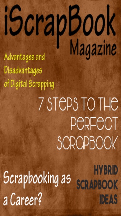 iScrapbook Magazine screenshot1