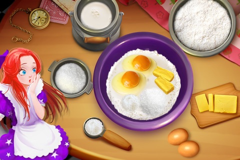 Fairy Tale Food Salon: Magic Bakery! Kids Cake Maker screenshot 2