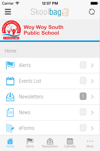 Woy Woy South Public School - Skoolbag screenshot 2