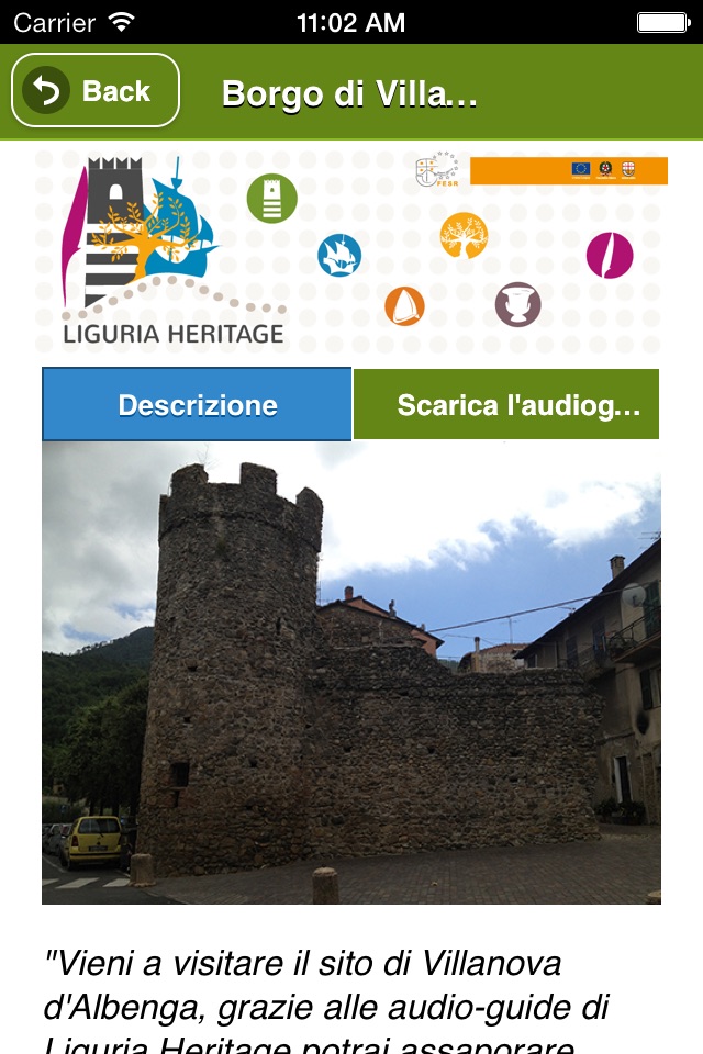 Liguria Heritage Audioguide screenshot 3