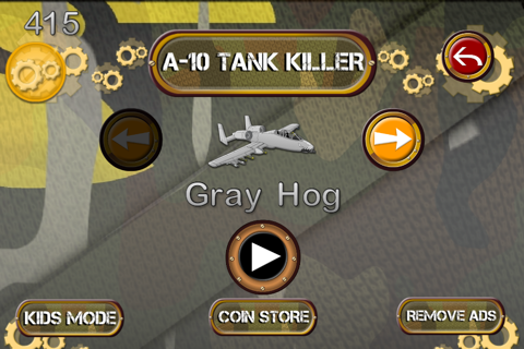 A10 Tank Killer - Major Mayhem Attack screenshot 2