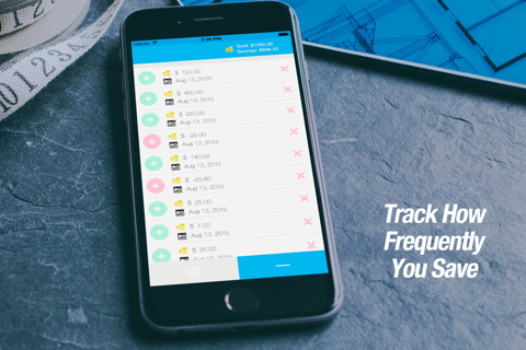 Save Up - Set A Money Goal & Track Savings screenshot 2