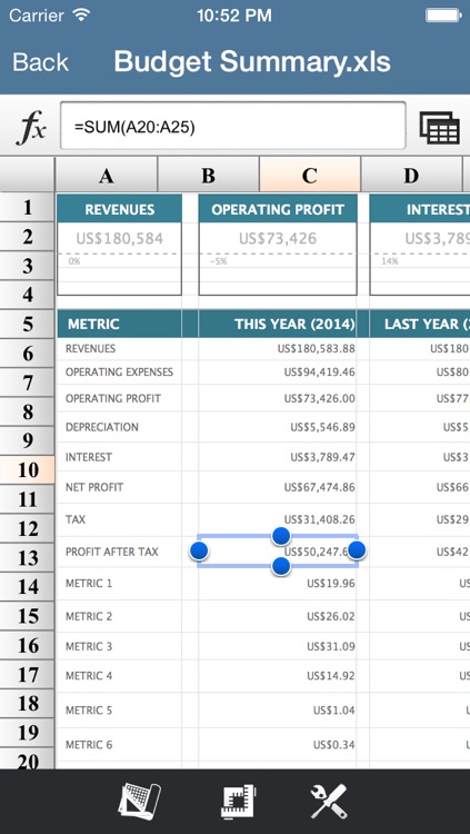 SpreadsheetX FREE-MS Office Excel Edition screenshot-3