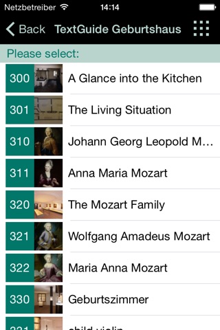 Mozart Geburtshaus TextGuide screenshot 2