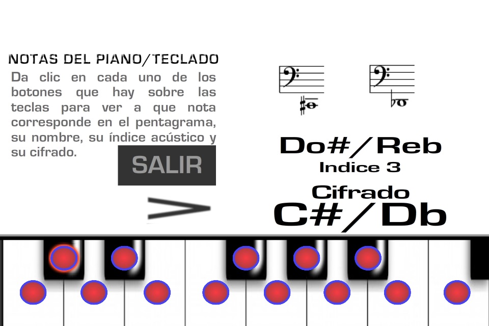 Notas del Piano y Teclados screenshot 4
