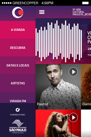 Virada Cultural Paulista 2015 screenshot 2