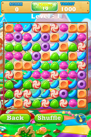 Candy Planet Splash - Free Match Puzzle Games for Girls and Boys screenshot 2