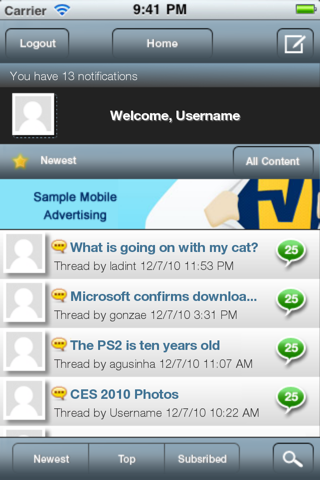 SCAN - Forums screenshot 3