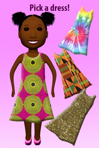 3D Pretty Brown Princess Dressup Game screenshot 2