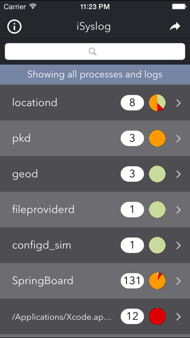 iSyslog - System Monitoring, Analysis & Reporting Screenshot 1