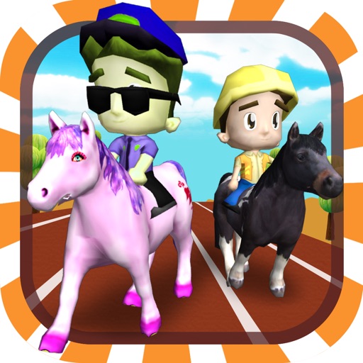 Horse Racing 3D Free (Kids Edition)