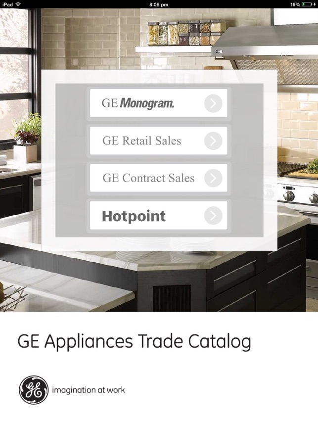 GE Appliances Trade Catalog