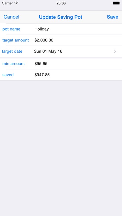 My Savings