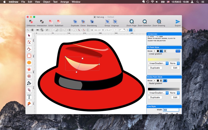 InkDraw - Vector Graphics Editor Free Download for PC and ...