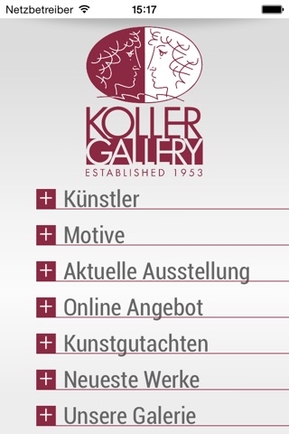 Koller Galéria screenshot 2