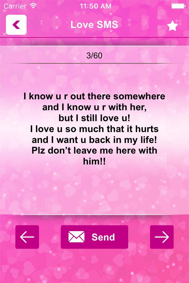 Romantic Love SMS:Love Sad slither.io for Socially screenshot 4