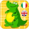 Capretto Animale: Italian - English Animals And Tools for Babies Free
