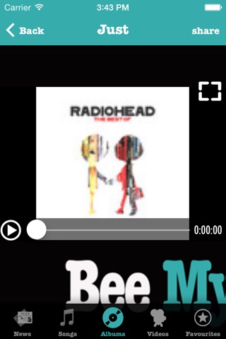BeeMyMusic - Radiohead edition screenshot 4
