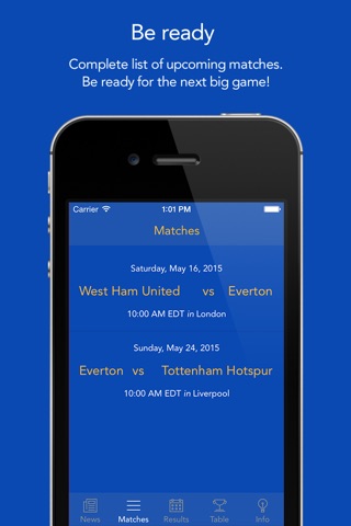 Go Everton! — News, rumors, matches, results & stats! screenshot 2