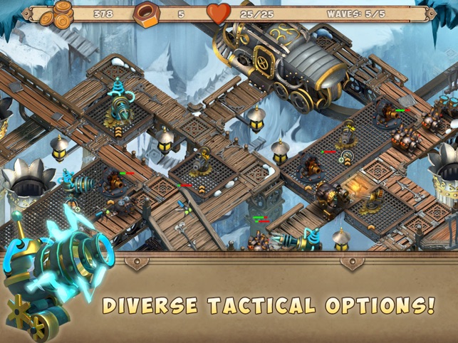 ‎Iron Heart: Steam Tower TD Screenshot