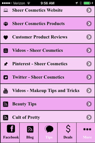 Sheer Cosmetics screenshot 4