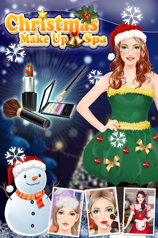Christmas MakeUp Spa - Princess Fashion Salon screenshot 3