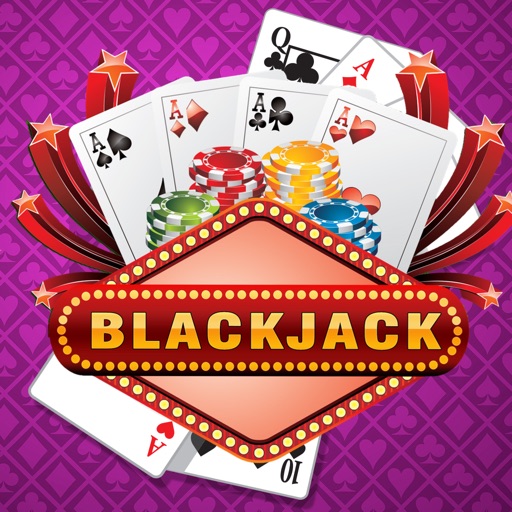 21 Black-Jack Casino Poker Cards Free icon