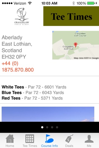 Craigielaw Golf Tee Times screenshot 3