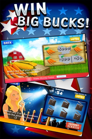 ' A American Lotto Scratch-Off Lottery Scratchers Game screenshot 2