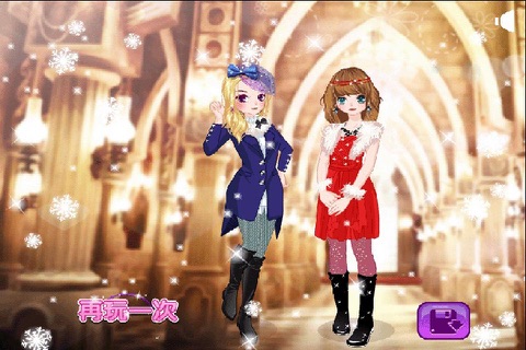 Top model dress up winter screenshot 2