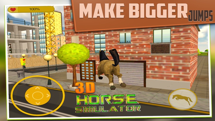 3D Horse Simulator Free: Extreme Forest Horse Run Sim Game