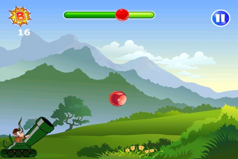 Red Ball Battles - A War Tank Monkey Challenge- Pro screenshot 3