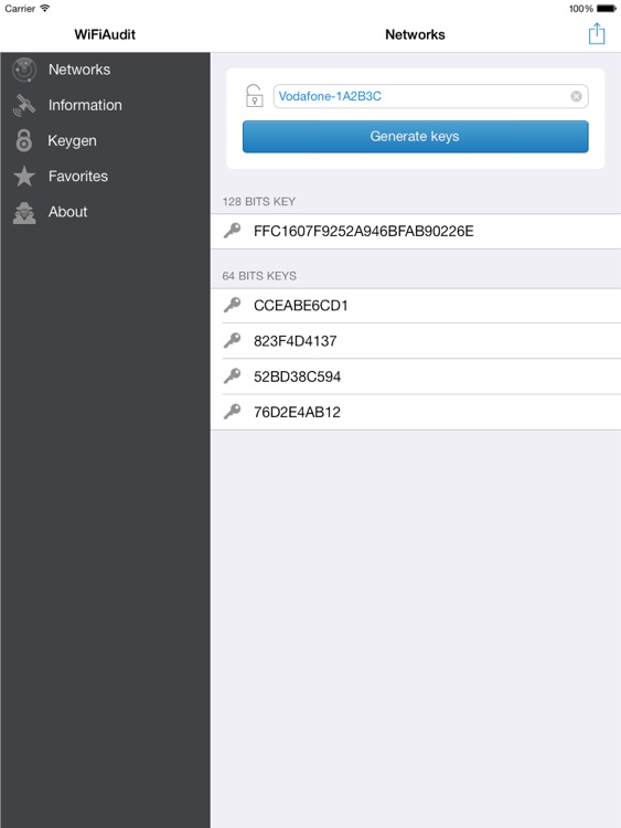 WiFiAudit Pro for iPad