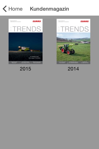 CLAAS Trends screenshot 2