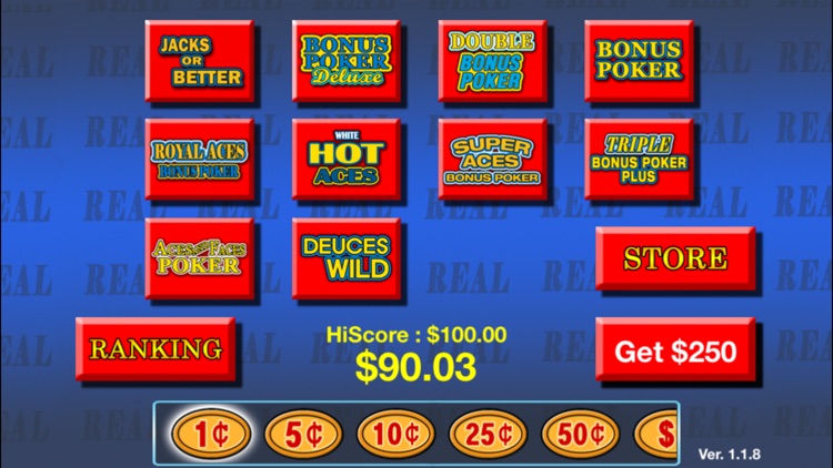 Video Poker plus HD screenshot-3