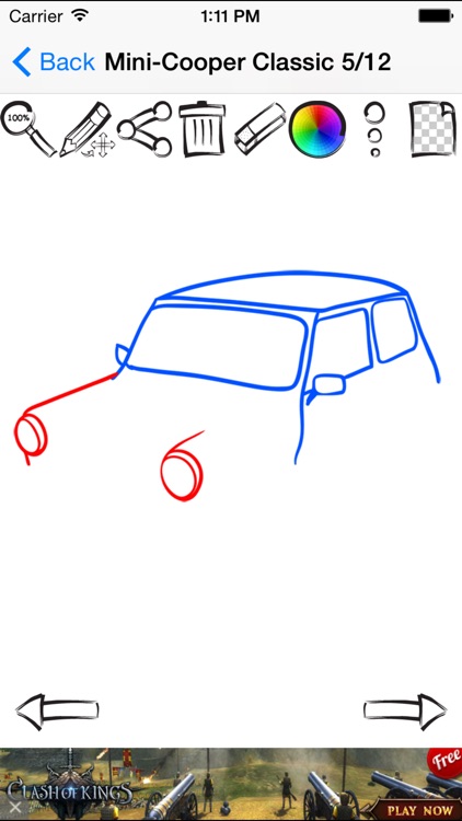 Drawing Retro Cars