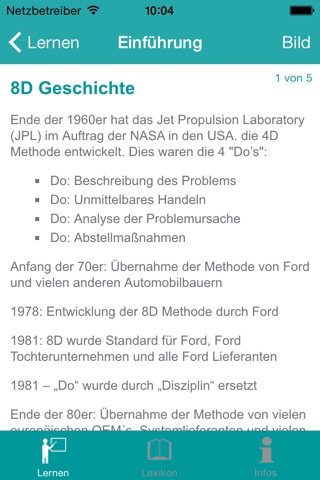 8D Problemlösung screenshot 3