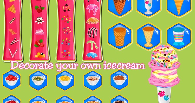 Ice Cream Decorating Machine