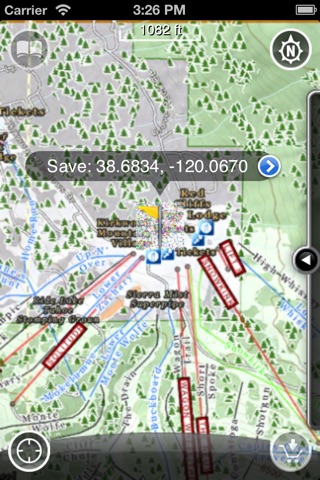 Kirkwood GPS: Ski and Snowboard Trail Maps screenshot 3