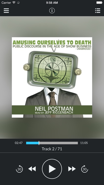Amusing Ourselves to Death: Public Discourse in the Age of Show Business (by Neil Postman) (UNABRIDGED AUDIOBOOK)